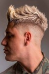 Faux hawk cho tóc mỏng giúp tóc trông dày hơn
