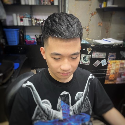 Mohican học sinh đẹp gọn gàng phù hợp môi trường học đường