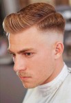 Pompadour kết hợp undercut đẹp nam tính hiện đại