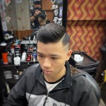 Tóc pompadour ngắn đẹp gọn gàng phù hợp mọi khuôn mặt