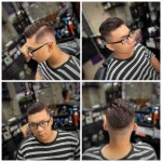 Undercut cho mặt vuông giúp tăng vẻ nam tính mạnh mẽ